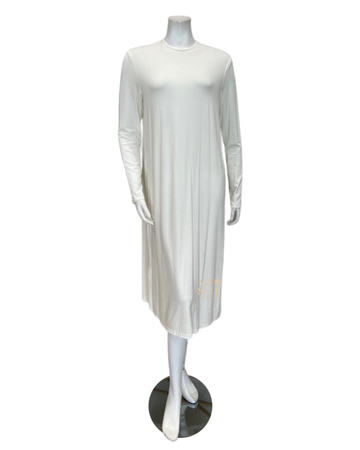Sparrow S6431 Ivory Long Sleeve 44" Maternity Shell Dress myselflingerie.com